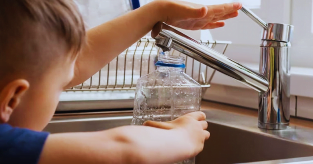 Massnahmen zur Verbesserung der Wasserqualitaet zu Hause